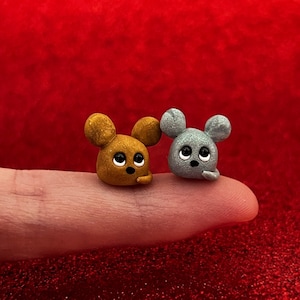 Natal Micro Mice Super Tiny Mini Mouse Figurines