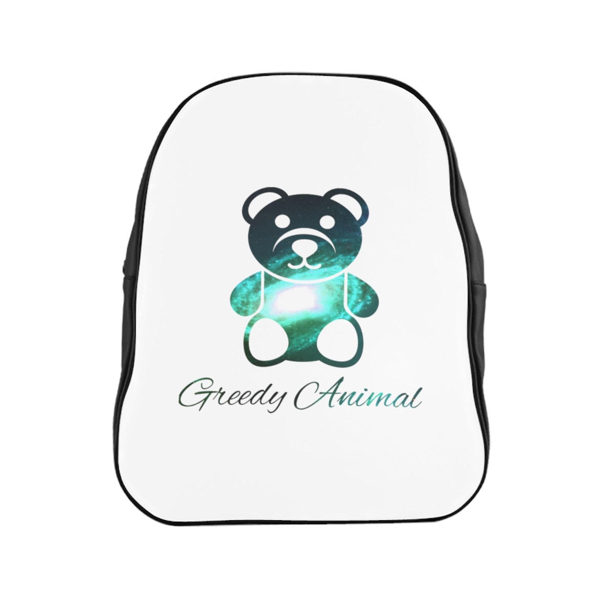 GREEDY ANIMAL GALAXY School Backpack