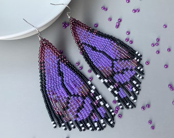 Orecchini Lunghi Boho Con Piume E Frange, Stile Etnico, Pendenti Con Perle, Per Donna, Regalo Elegante