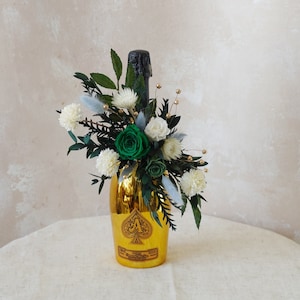 Wine Bottle Decoration Rose,Wine Bottle Decoration Flower,Wedding Wine Bottle Decorations,Housewarming Gift,Wine Bottle Bouquet,Hostess Gift