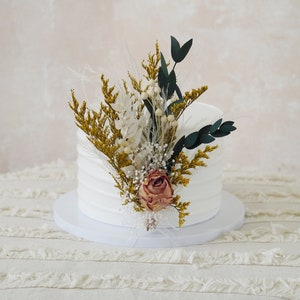 Cake Topper,Eucalyptus Cake Decor,DIY Cake Topper,Rose Cake Topper,Pampass Floral Cake,Wedding Cake Topper,Floral Cake Topper,Party Topper