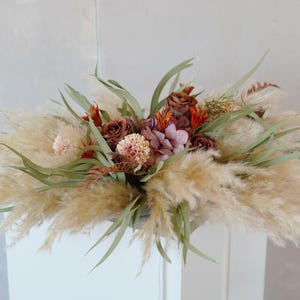 Wedding Decor,Table Decor,Outdoor Wedding,Boho Home Decor,Wedding Table Centerpiece,Wedding Centerpiece Flower,Pampas Grass Centerpiece