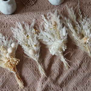 Boho Wedding Mini Bouquet,Wedding Bouquet,PampasGrass Bouquet,Small Dried Flower Bouquet,Decor Bouquet,Table Decorations,Wedding Gift
