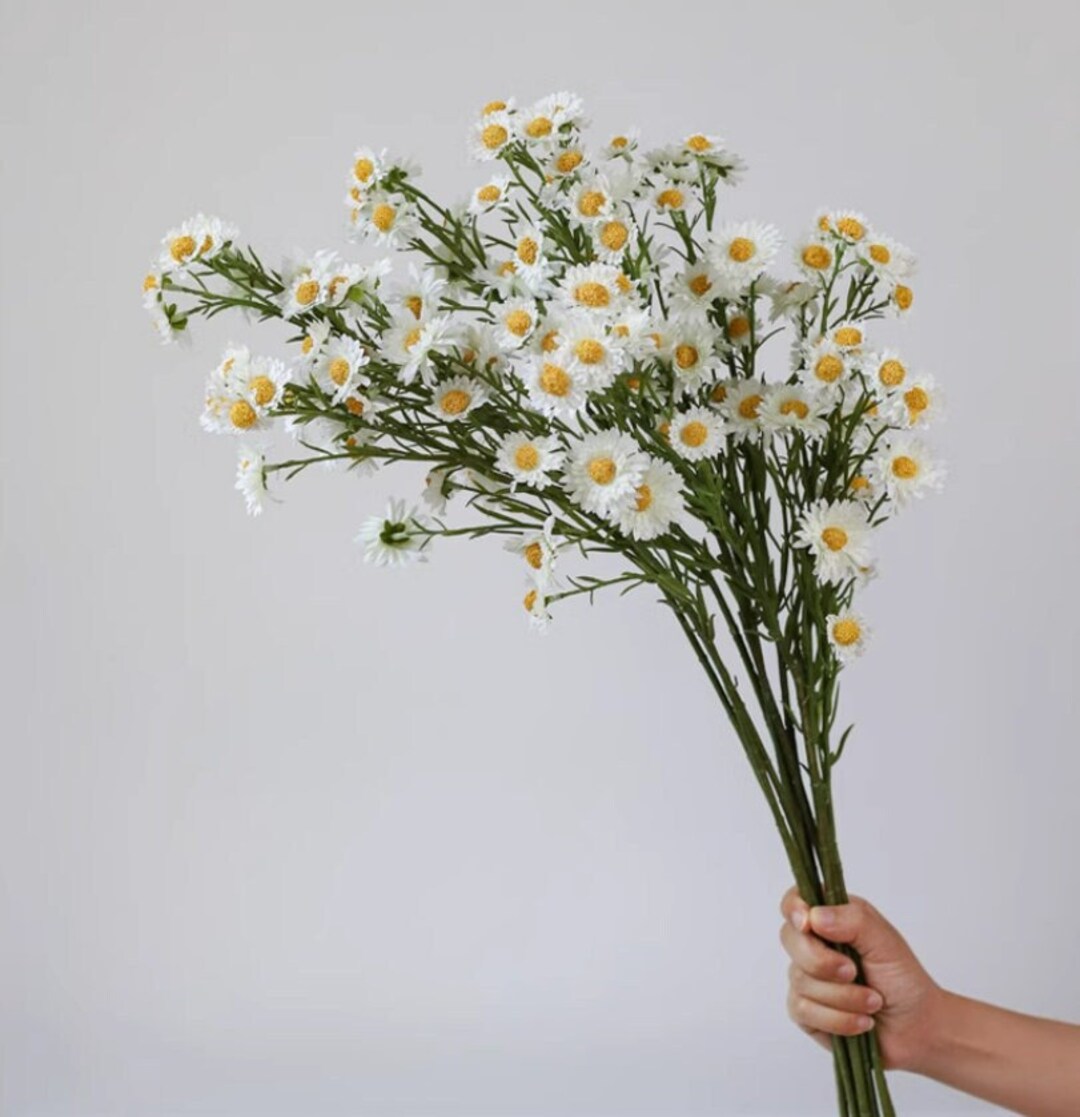 Artificial Chamomile,faux Wildflowers,faux Greeny,artificial Flowers
