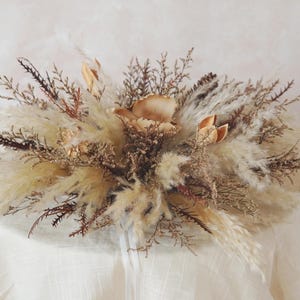 Wedding Table Decor,Table Flower,Boho Wedding Table,Wedding Centerpiece,Pampas Grass Table,Ceremony Table Flowers