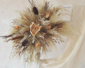 Wedding Arch Decor,Arch Flower,Boho Wedding Arch,Wedding Centerpiece,Pampas Grass Arch Arrangement,Ceremony Arch Flowers