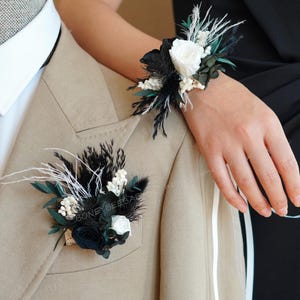 corsage for beige dress Wrist Corsage for Brown Dress