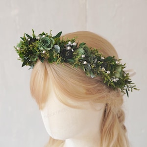 Green Halo Crown - Etsy Australia display picture 2