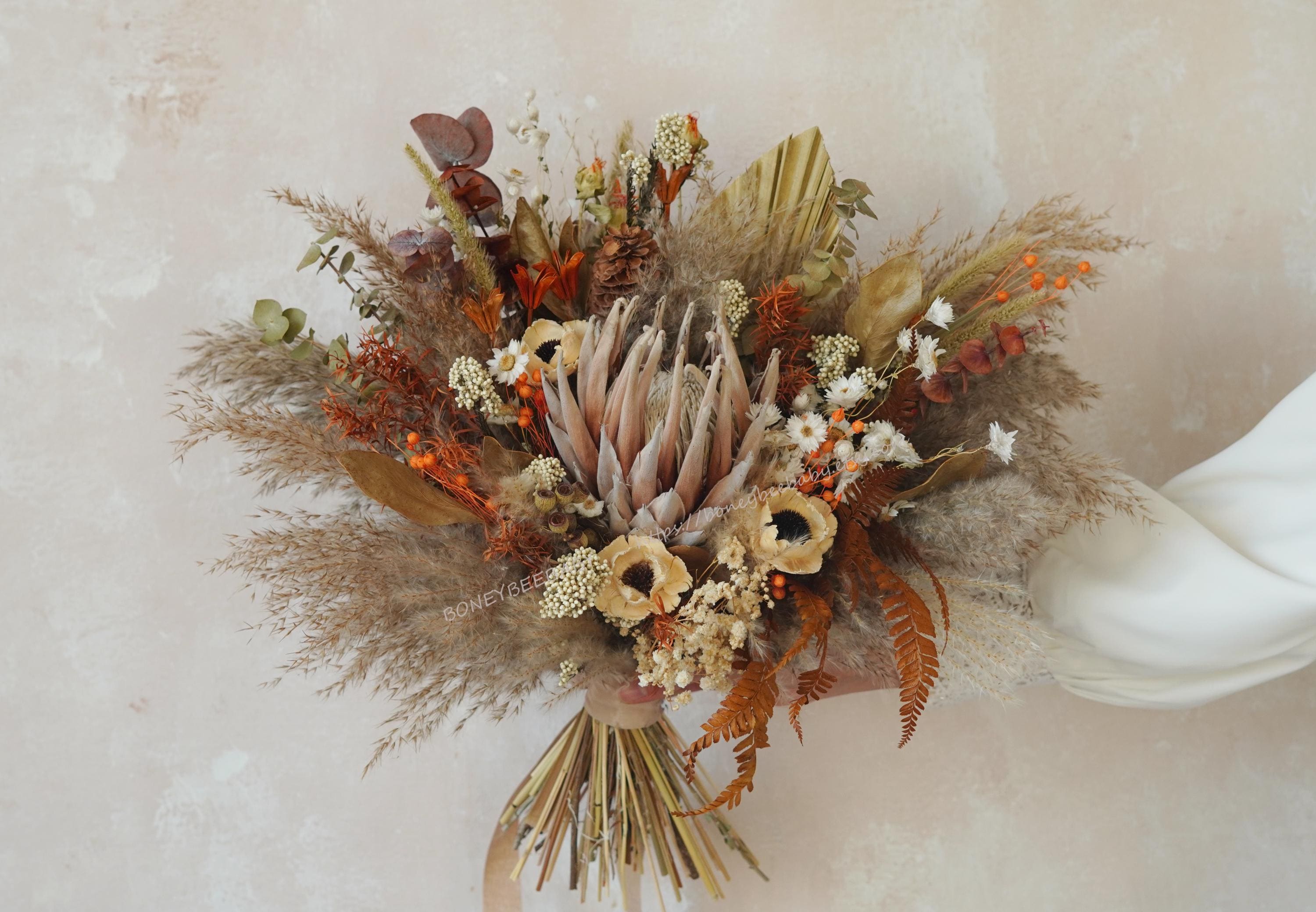 Autumn Terracotta Bridal Bouquet
