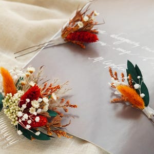 Handmade Dried Flower Hair Combs,Flower Hairpins,Hair Accessories, Bridal Hairpins,Wedding Hairpins,Flower Hairpins,Bohemian Hairpins