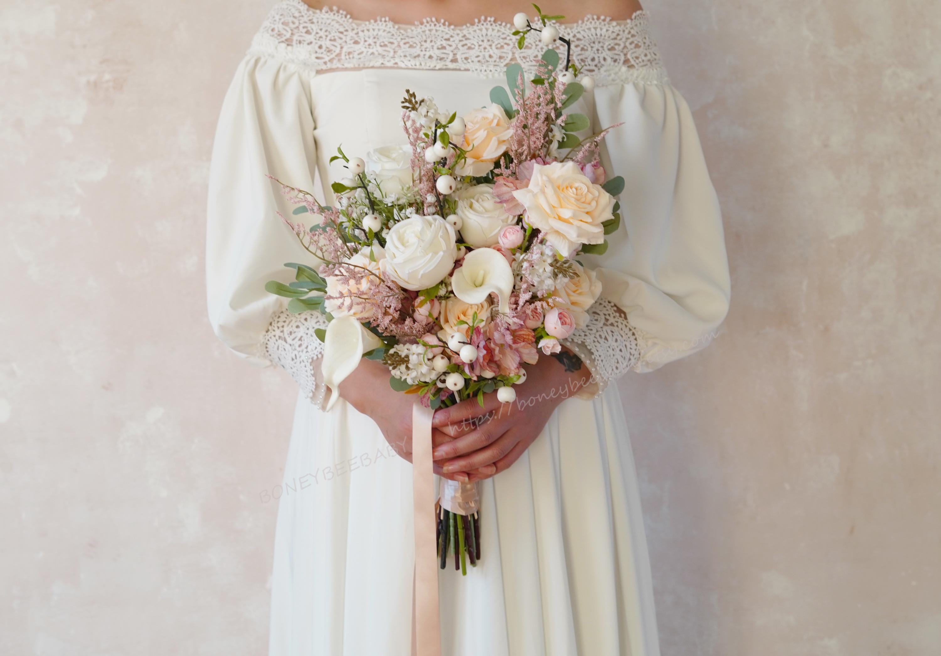 Faux Bridal Bouquet