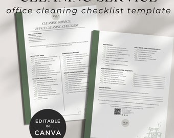 Office Cleaning Checklist, Professional Deep Cleaning Checklist, Commercial Cleaning Check List, Cleaning Business Forms, Cleaning Company