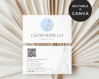Cleaning Company Cards, House Cleaning Business Cards, Cleaning Services Business Cards Template, business cards for cleaning services