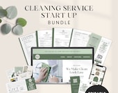 Commercial Cleaning Bundle, Office Cleaning Checklist, Cleaning Social Media Posts, Cleaning Service Flyer, Cleaning Service Business Card