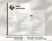 Resume for Construction, Professional Resume with Photo, CV Template Construction Worker, Mechanic Resume Templates for Men, Carpenter