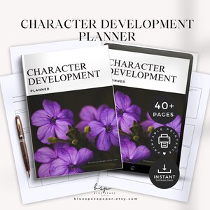 Printable Planner for Character Development, Novel Writing Workbook Planner for Author, Character Workbook Goodnotes, Creative Writing