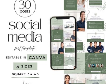 Hausputz Instagram Post, Putzfirma Social Media Posts, Reinigung Business Social Media Templates, Gewerbliche Reinigung Template