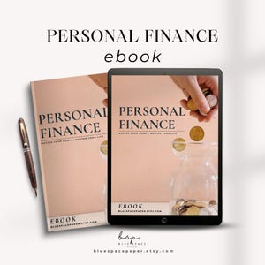 Digital Printable Personal Finance Ebook