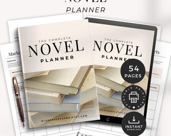 Novel Planner Goodnote, Digital Story Planner, Character Profile for Writer, Author Planning Workbook, Nanowrimo Planner, Novel Writing