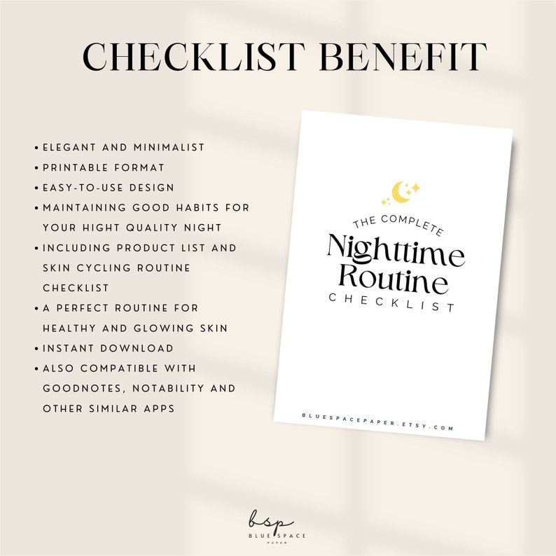 nighttime-routine-checklist-printable-skincare-routine-etsy-australia