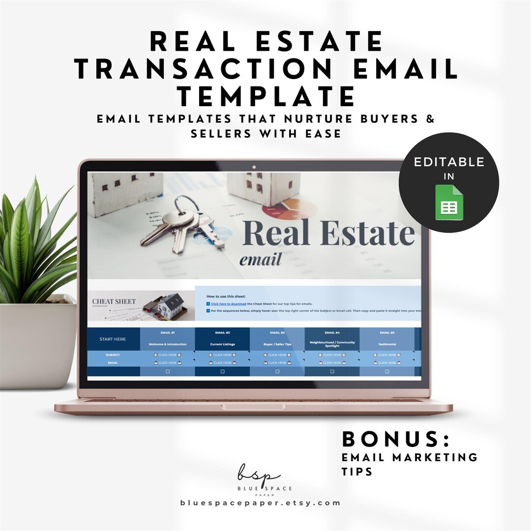 Sample Email Transction Real Estate Transaction Email Template, Realtor Email Template ...