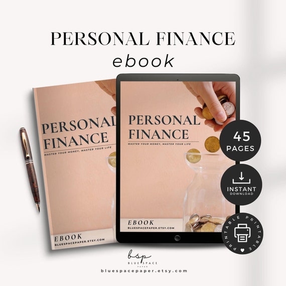 Personal Finance Ebook, Money Mindset Ebook How To, Wealth Guide to Financial Literacy, Financial Ebook Digital Download, Budgeting Guide