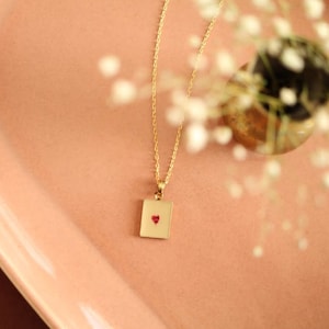 Collier chiné antique - cadeaux pour elle - bijoux botaniques - vraies fleurs - fleur rose - saint valentin - minimaliste - cadeaux pour elle