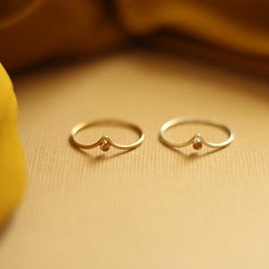 Mustard Seed Mountain Ring - Gold Filled - Waterproof - Faith - Mustard Seed Jewelry - Religious - Encouragement Gift - Christmas Gifts