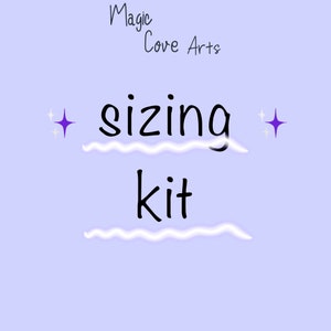 Nail sizing kit | press on sizing kit | custom sized nails