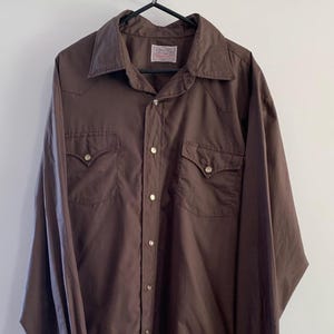 H BAR C Western Shirt