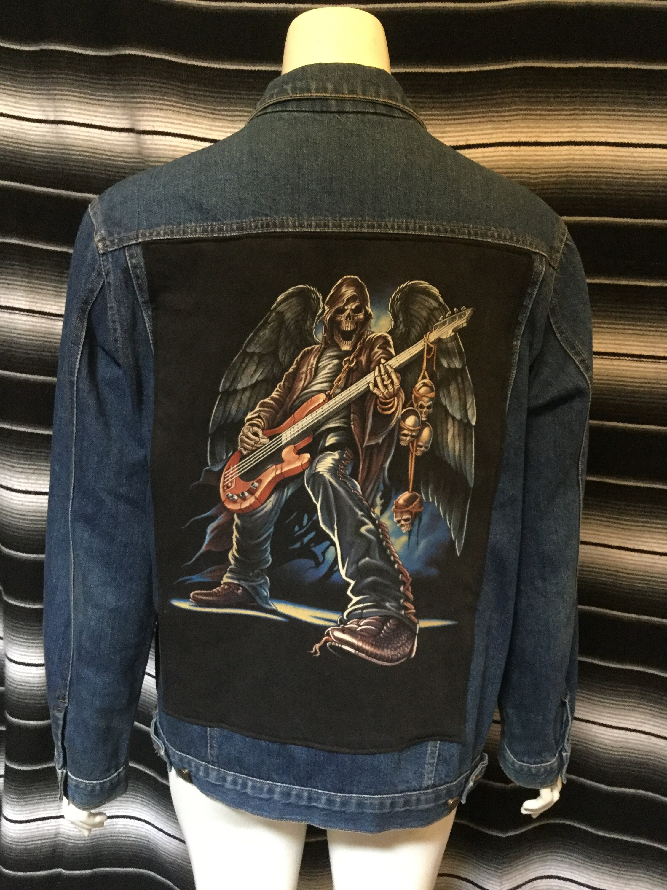 metal denim jacket