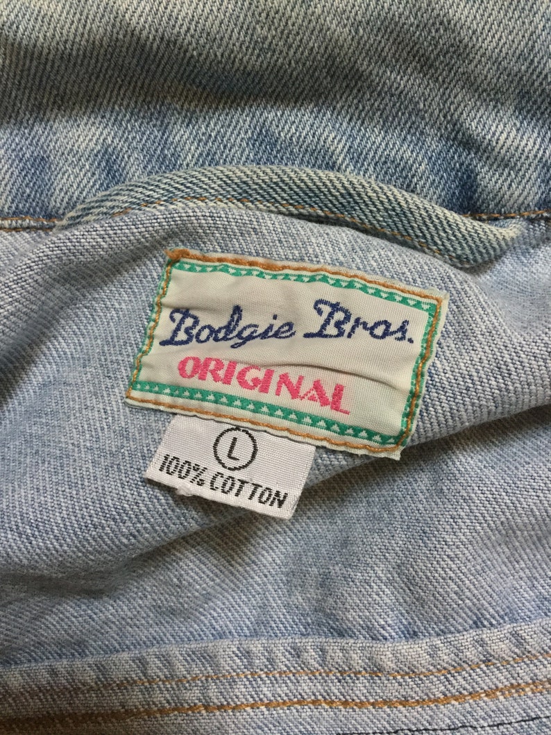 Denim Jacket with truck back patch