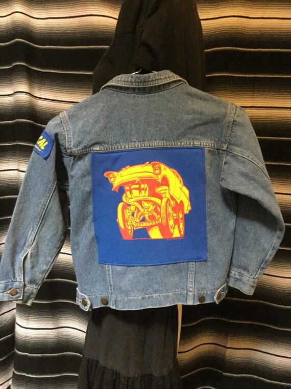 jean jacket back patch