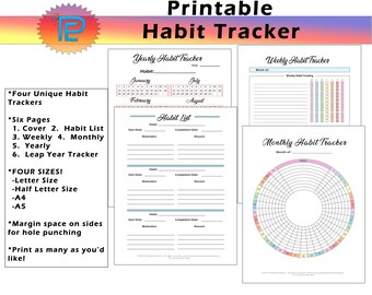 Habit Tracker Printable