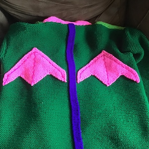 Coat with dragon wings