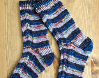 Heel Toe Do Si Do Sock Pattern by Crazy Sock Lady Designs, Knitting Pattern, PDF Pattern
