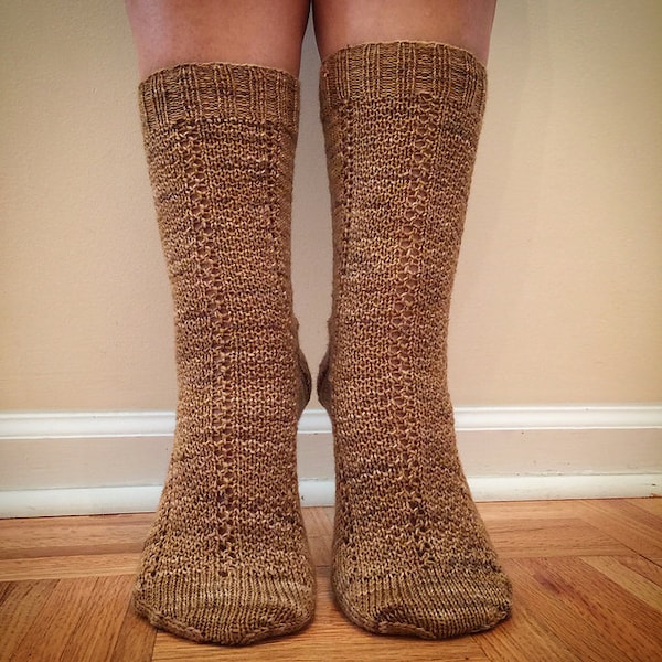 Rhinebeck is Calling Sock Knitting Pattern by Crazy Sock Lady Designs, PDF Pattern