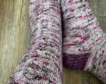 Morning Walk Socks by Crazy Sock Lady Designs PDF Pattern