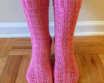 Katies Socks Knitting Pattern by Crazy Sock Lady Designs, PDF Pattern