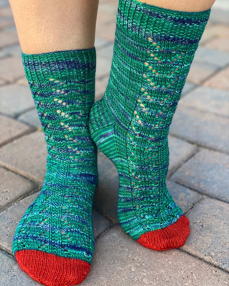 Knit Knook Socks Pattern by Crazy Sock Lady Designs PDF | Etsy