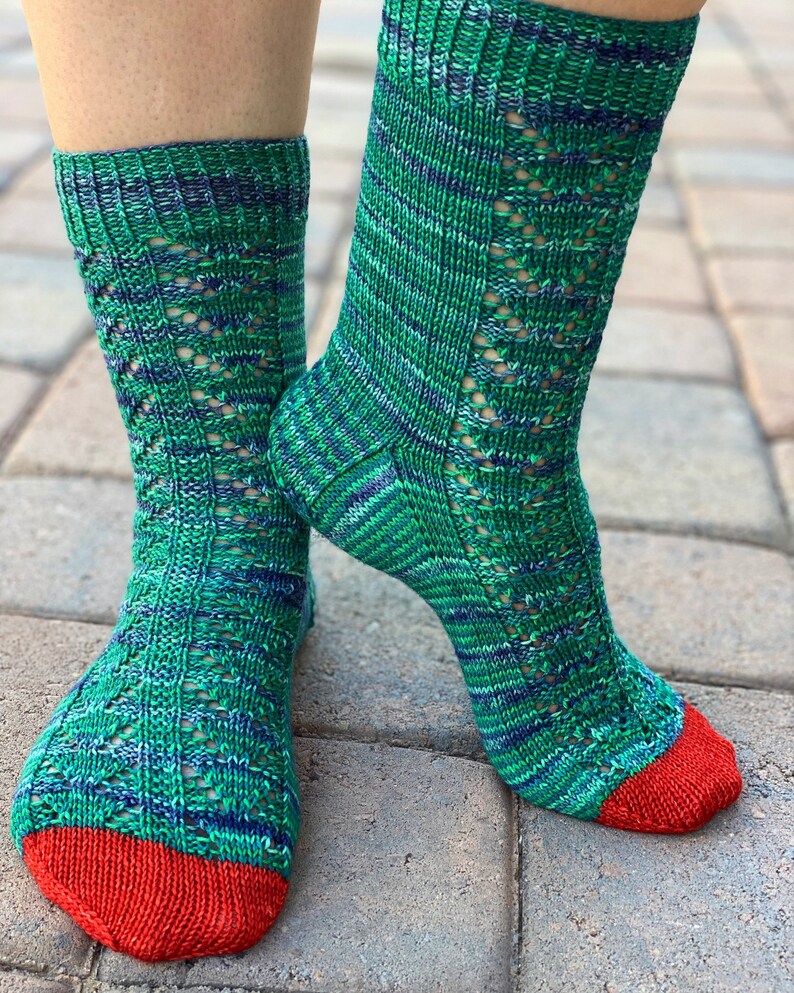 Knit Knook Socks Pattern by Crazy Sock Lady Designs PDF Etsy