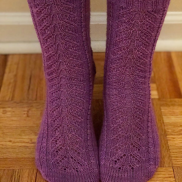 Gypsy Soul Sock Knitting Pattern by Crazy Sock Lady Designs, PDF Pattern