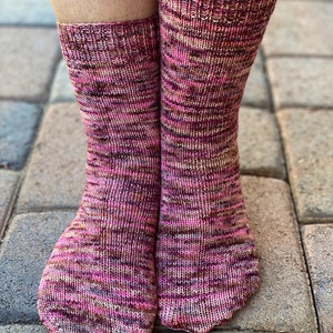 Vanilla Socks on DPNs PDF Pattern by Crazy Sock Lady Designs image 4