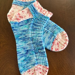 Vanilla Extract PDF Sock Knitting Pattern by Crazy Sock Lady