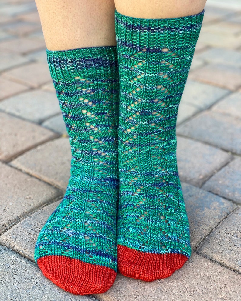 Knit Knook Socks Pattern by Crazy Sock Lady Designs PDF Etsy