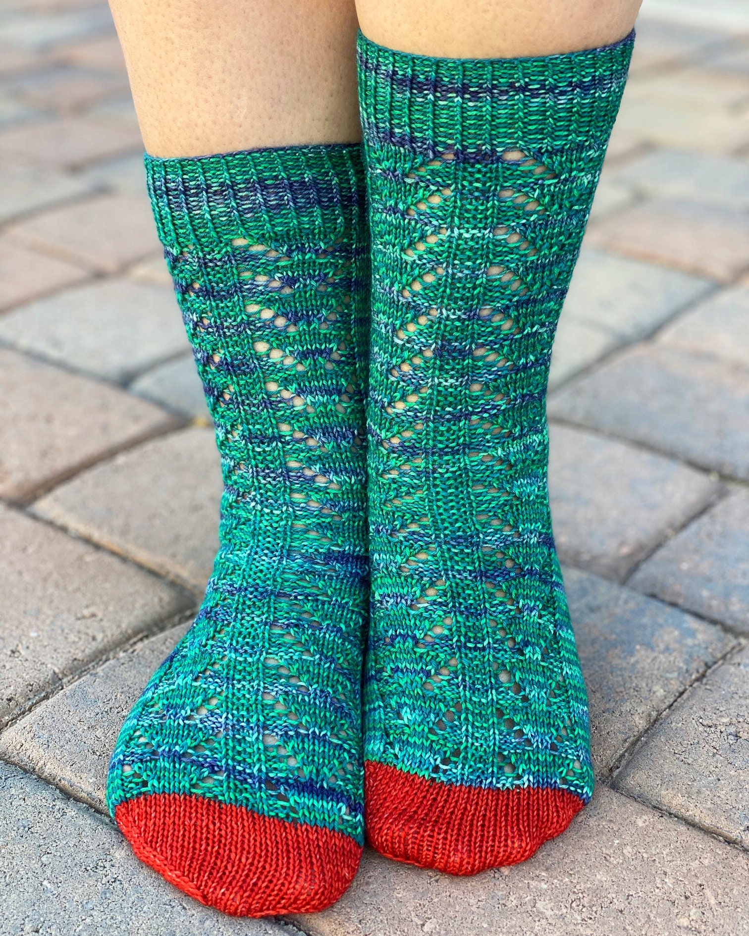 Knit Knook Socks Pattern by Crazy Sock Lady Designs PDF Etsy