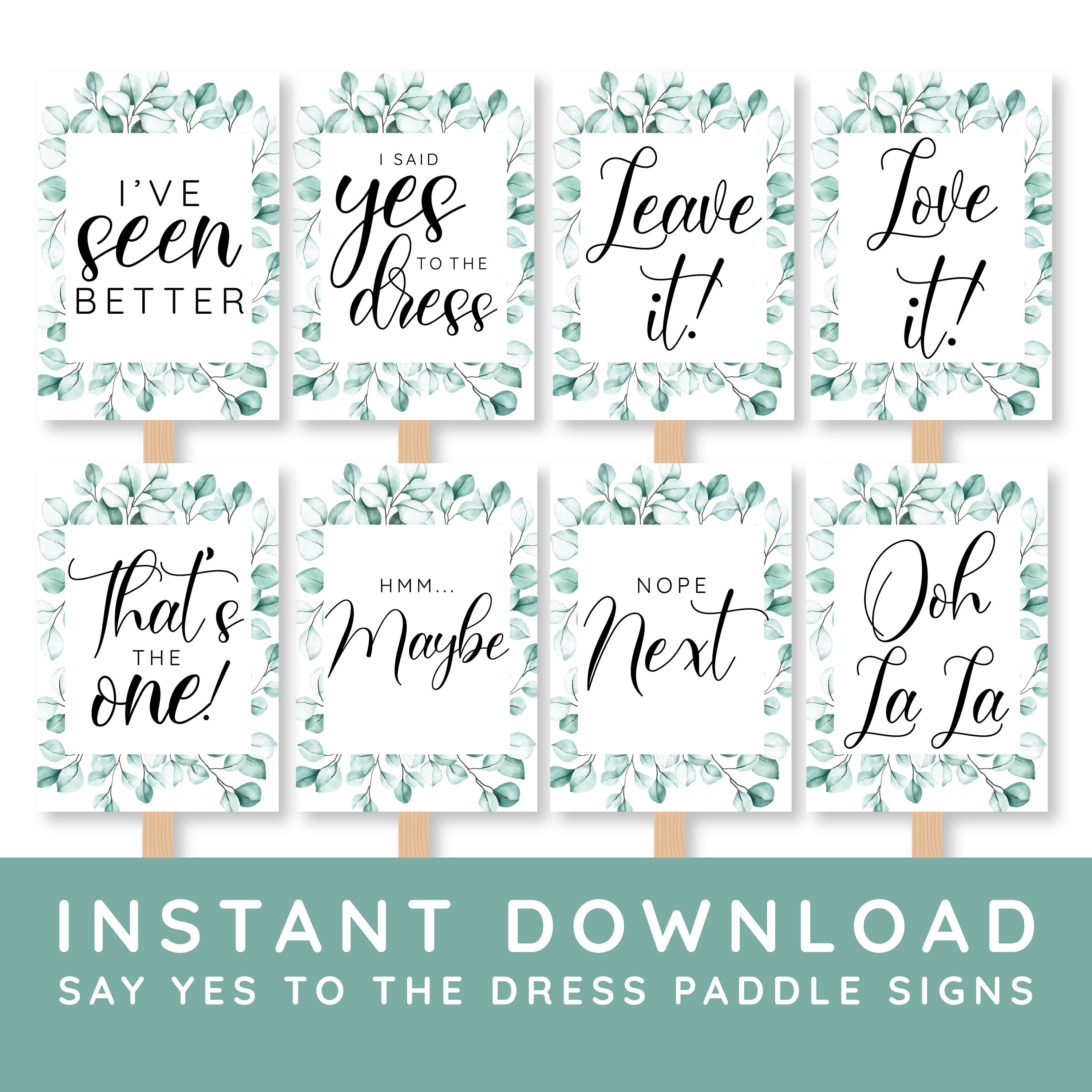 I Said Yes To The Dress Sign Say Yes To The Dress Signs Wedding Dress