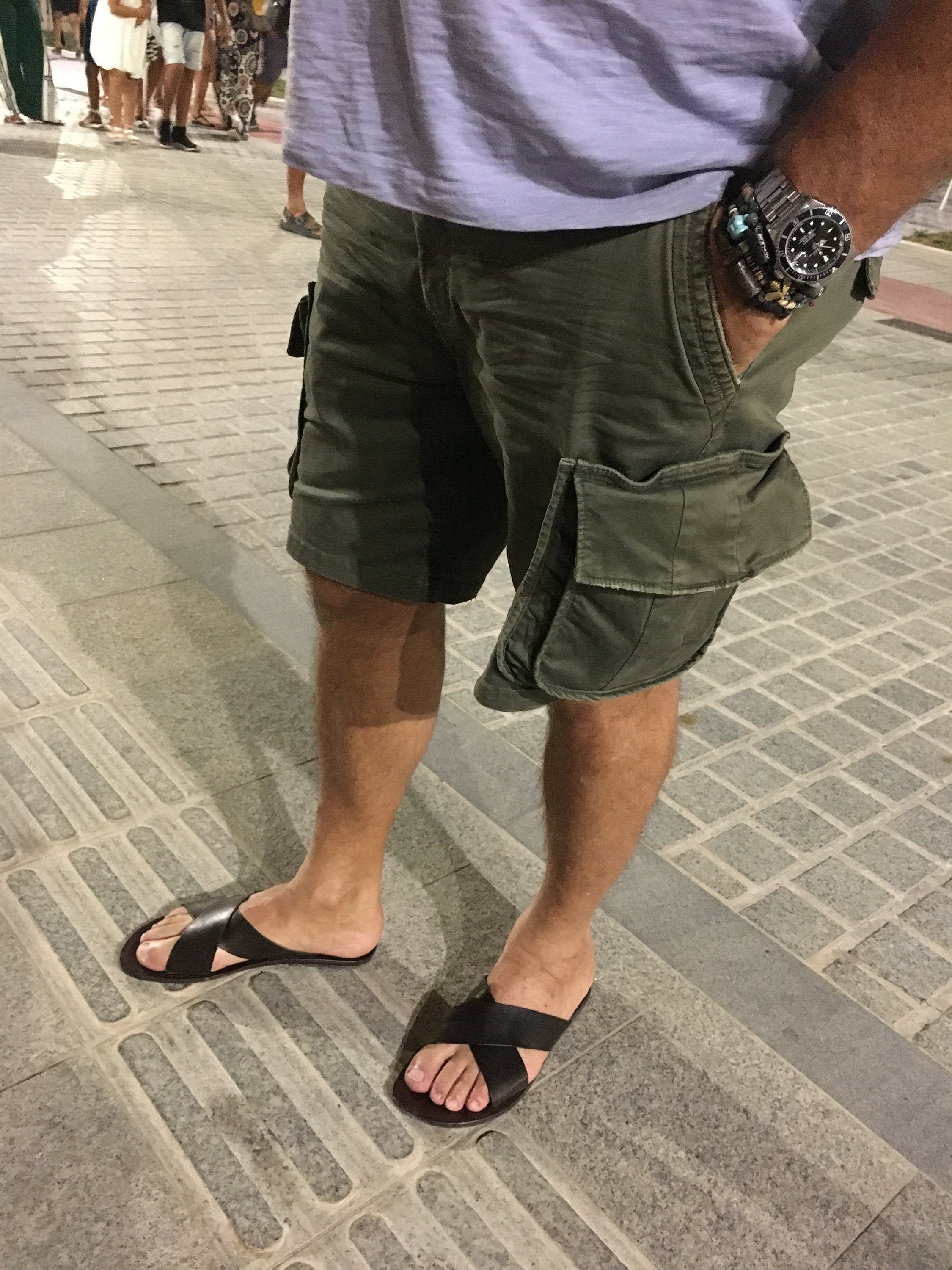 slingback sandals men's