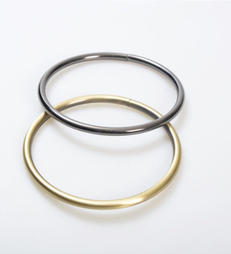 Free shipping, Ulla Johnson Lia Tote Inspired, Crochet Bag, Multi Color Options, Bubble Bag, Metal Hoop Handles in Three Colors image 5