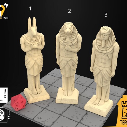 Hand Statue Scenery for D&D Dungeons and Dragons